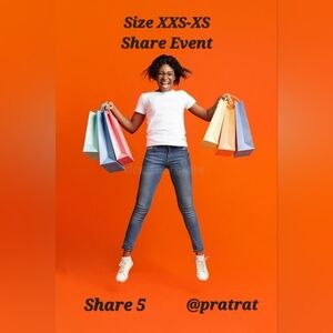 Sign Up Wed 2/4🛍XXS-XS Share🛍Share 5🛍